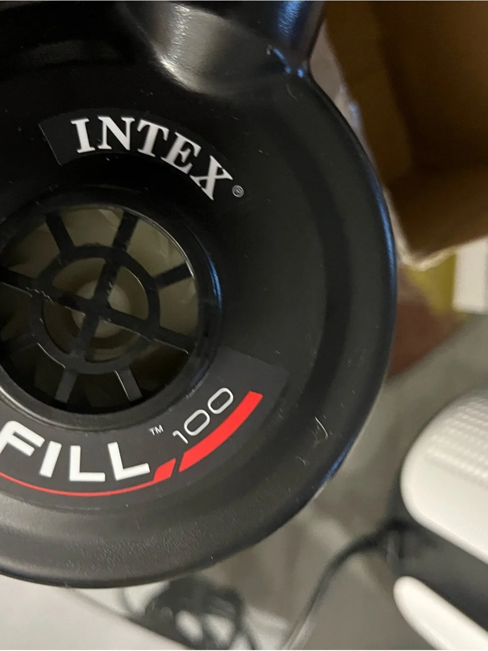 Intex Electric Quick-Fill Pump - Black